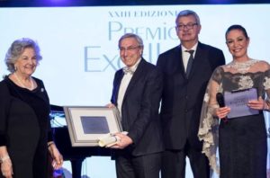 Premio Excellent a Carlo Izzo Kolbe Hotel Rome